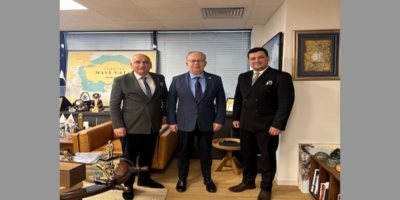 Yükselen Türkiye Enstitüsü ve Erdil Grup’tan Cihat Yaycı’ya Anlamlı Ziyaret